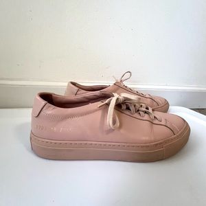 Common Projects Women Pink Sneakers